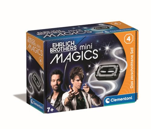 Clementoni Ehrlich Brothers miniMagics Das zerschnittene Seil Zauberset | für Kinder ab 7 Jahren - Zauberbox als Einstieg in die Magie & Illusion - 59390 von Clementoni