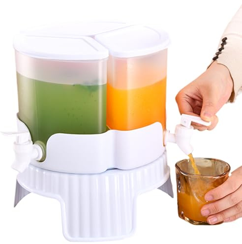 Refrigerator Drink Dispenser - Party Drink Container Beverage Pitcher,Large Capacity Refreshing Beverage Water Holder Jug Organization for Party Gathering