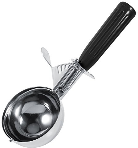 Riuulity Comfortable Grip Ice Cream Scoop, Durable Scoop for Home with 9 Sizes Available, Lightweight Ice Cream Server for Home, Bar, Dessert Shop (4.7CM)