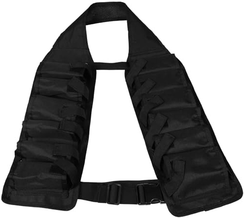 Veemoon Ceinture Porte-bière Réglable Noire en Matériau Confortable, Accessoire Portable pour Camping, Barbecue et Randonnée, Porte-Bouteille Pratique pour Hommes et Femmes, pour Sorties
