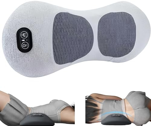 vederila RückenVital - 3in1 Rückenmassage-Gerät, mit Wärme, Vibration & Einstellbarer Traktion, für Büro & Zuhause