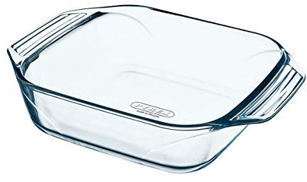 Pyrex Irresistible Teglia quadrata in vetro borosilicato, 29 x 22.5 x 7 cm, 2.3 L