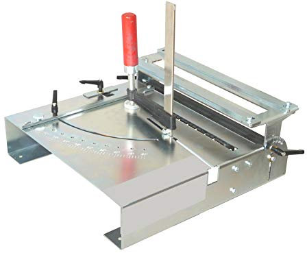 Trenn-Biber Mesa de sierra de calar 012LK - 3+5 hojas en T largas para sierra de calar, mesa de sierra para cortar laminados