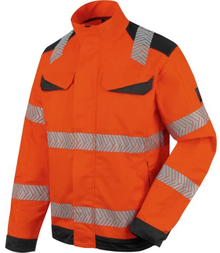 WÜRTH MODYF Warnschutz Bundjacke FLUO EN 20471 orange anthrazit - Größe XL
