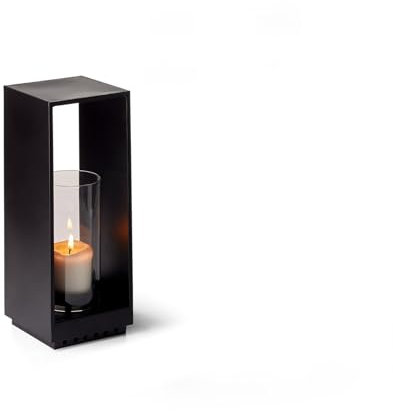 Philippi Windlicht Wisma S Höhe 32 cm schwarz 239009