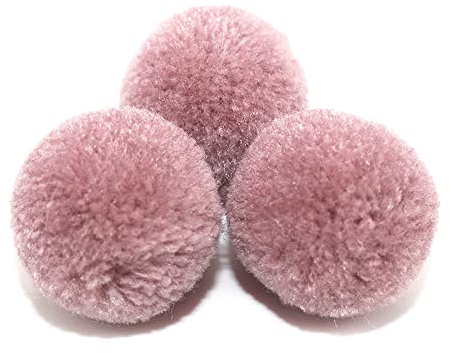 Pompons zum Basteln,50 Stück 20mm Bunte Bommeln Bälle,Pom Poms für Kunsthandwerk,Pompons Bälle für Ostern,Weihnachten,Bunte Pompons für DIY Basteln Tischdekoration Geburtstagsdeko,Bohnen Paste
