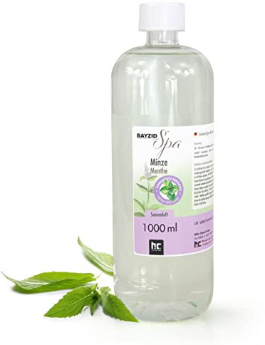 1 L BAYZID® Spa Parfum Sauna - Menthe - Infusion concentrée pour l'infusion Sauna Sauna