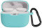 Custodia protettiva in silicone per auricolari wireless JBL Tune 230NC TWS, custodia protettiva portatile antigraffio e antiurto con moschettone (verde menta)