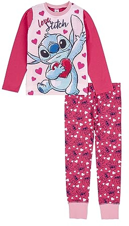 Disney Girl's Stitch Pyjama Set