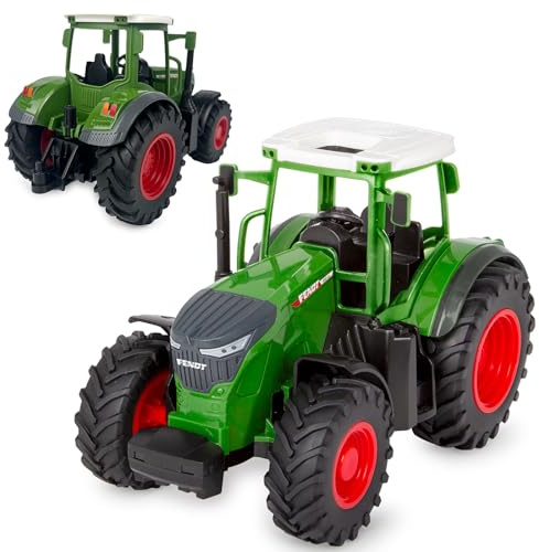 JAMARA 405330 Fendt 1050 Vario 1:24S - Traktor Fendt Vario Spielzeug, Traktor für Kinder, Fahrzeug Modell Landwirtschaft, Geschenk für Kinder, Detailgetreu, Freifahrend, Stabil