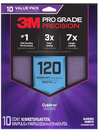 3m Precision Faster Sanding Sheets, PK10 7100328469-1 Each