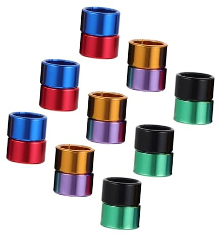 TOYANDONA Lot de 18 Bagues D'Identification pour Pigeons Voyageurs Bagues pour Pattes De Colombe Bagues pour Pattes De Petits Oiseaux Bagues pour Pigeons Bagues De Marquage pour