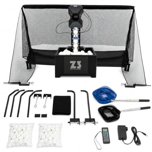 Macchina automatica da ping pong con rete, 100 palline, robot da ping pong professionale con 10 modalità, diverse modalità di servizio, robot da ping pong per allenamento, esercizio