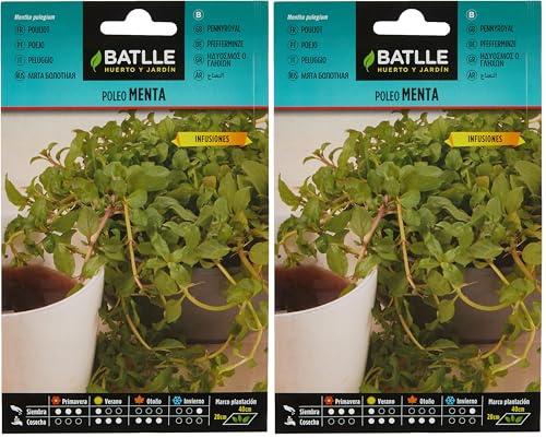Graines aromatiques de Batlle - Menthe Pouliot (0,200g) (Lot de 2)
