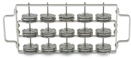 LP Latin Percussion LP3601 Chocalhos Brazilian, galvanisierte Aluminium-Schellen, klein, leicht, Percussioninstrument, Glockenspiel, Schellenring