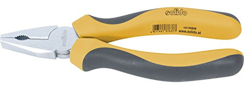 SOLIDO 159269473 kombinationstång med 2K plasthandtag | 160 mm