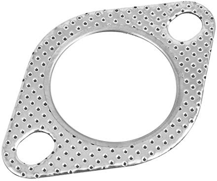 X AUTOHAUX 2.1 Inner Dia 2 Bolts Car Exhaust Muffler Gasket