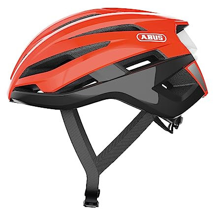 ABUS Unisex, Fahrradhelm, Orange (Shrimp Orange), S (51-55 cm)