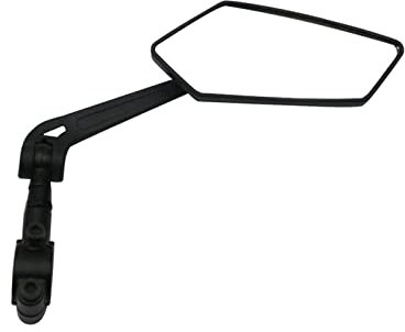 Seitenrückspiegel Universal Bike Cycling Clear Wide R&Ange Rückblick Rückspiegel Einstellbarer Lenker Links Rechts Spiegel Fahrrad Rückspiegel Lenkerendenspiegel (Color : Right Mirror)