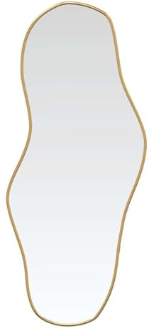 vidaXL Wandspiegel Golden 90x40 cm