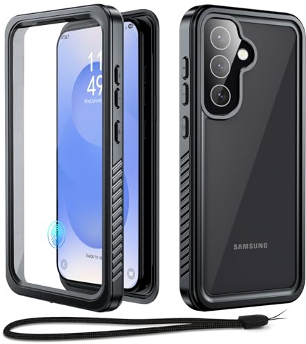Beeasy Cover per Samsung S25 Plus Impermeabile IP68, 360 Militare Antiurto Indistruttibile Resistente Doppia Rugged Protezione Custodia, Ermetica Antipolvere Subacquea Waterproof Case, 6,7