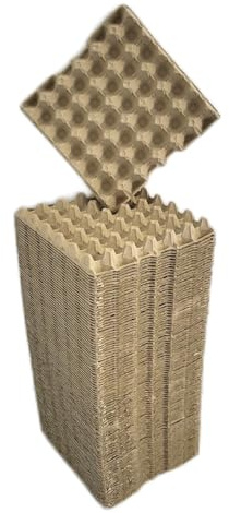 Eierlagen, Eierhöcker, Eierverpackung, Eierkartons, 30er, grau, Recycling, S-L (100)