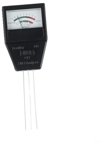 2 in 1 Soil pH and Fertility Meter, NPK Fertilizer Tester for Healthy Plant Growth