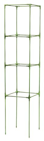 per Arrampicare Verdure: Quadrato Altezza 163 cm, Design Resistente alle Intemperie, Struttura da Giardino, Costruzione Durevole di Supporto per Piante, Soluzione di Bancal Sollevato