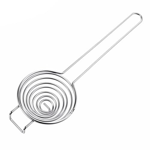 Separatore per uova in acciaio inox, separatore per tuorlo d'uovo, separatore per albume, filtro per setacciare le uova, divisore per uova crude, gadget da cucina, cottura in lavastoviglie, lavabile