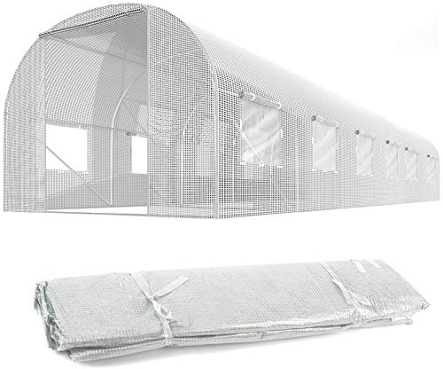 Folia na Tunel ogrodowy 3x6m (18m2) biała Plonos