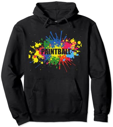 Paintball Farben Paint Ausrüstung Paintball Pullover Hoodie