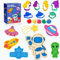 Yeahbo Dough Play Sets Toys for Kids 2 3 Years, Play Universe Dough Tools, Plasticine for Children, Accessories 8 Space Mold, Air Dry Clay for Kids, Toys for Boys Boy Girls