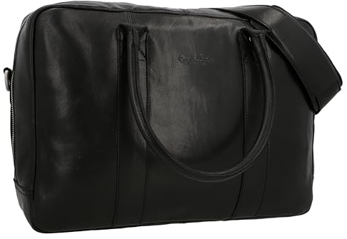 Gusti Leder „Fynn“ Aktentasche Leder – Vintage Businesstasche für Damen & Herren, Laptoptasche, Uni- & Bürotasche