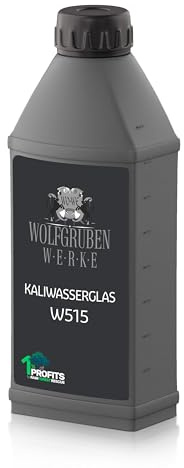 WO-WE Kaliwasserglas Haftgrund Bindemittel Versiegelung Wasserglas Mauerabdichtung 1L
