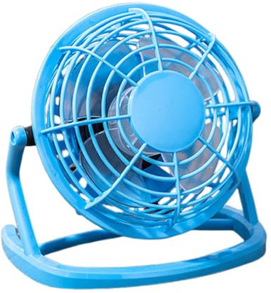 Eventerde Ventilateur de Table Portable USB pour Bureau - Petit Ventilateur de Refroidissement Silencieux de 4 Pouces