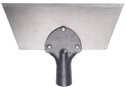 Pala da giardino multifunzionale, pala per la pulizia del giardino,Raschietto per erbacce con pala piatta - Pala per bordi piatti Raschietto per esterni Pala in acciaio per utensili per diserbo, borda