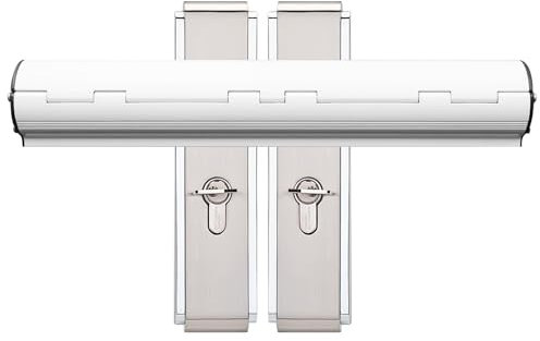 Heavy Duty Patio Door Security Lock – Adjustable ABS + Aluminium Reinforced Lock for French, Conservatory & Double Doors – Weatherproof, Universal Fit, Easy DIY Installation
