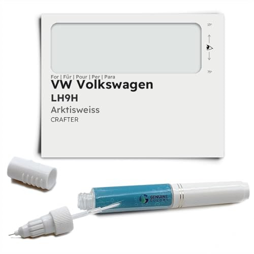 Genuine Colors Lackstift ARKTISWEISS LH9H für VW Volkswagen Weiß Crafter
