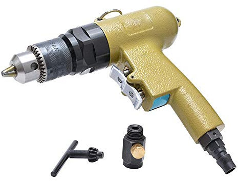 Outils pneumatiques, main Renverser Planteur à air, 1.5-10mm Marteau-piqueur, perceuse à main pneumatique pour les professionnels en quête de performance