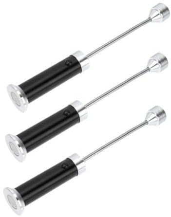OSALADI 3piezas Luz Potente Para Barbacoa Linterna Multifunción Led Para Exteriores Imán Base