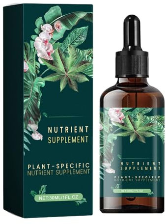 Fertilizzante per pianta d'appartamento liquido - di nutrienti eco giardino, per piante da 30 ml | Potenziatore di crescita vegetale, fertilizzante botanico per sistemi di suolo e acqua,