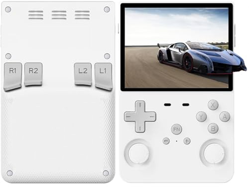 Handheld-Spielkonsolen mit Open-Source-Linux-System, 128 GB, 3000 mAh Akku, 3,5 Zoll HD-Bildschirm, 20000+ tragbare Mini-Spielkonsole für Jugendliche und Erwachsene