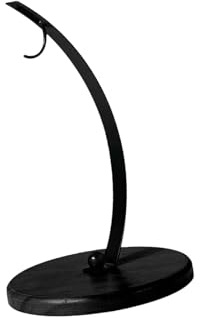 Llazsybz Wooden And Iron Banana Holder, Fruit Stand, Tree Hook, Banana Hanger, Fruit Organizer, Banana Holder for Kitchen, Dining Area, Living Room, black