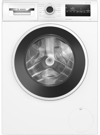 Bosch WAN28229IT Serie 4 Lavatrice 9kg 1400 giri/min Bianco Classe A | Lavatrice con vapore, Riconoscimento del carico, Motore silenzioso e duraturo con 10 anni di assistenza, Made in Europe