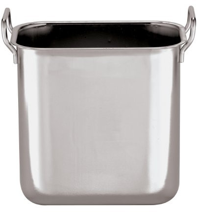 Paderno World Cuisine 3-5/8-Quart Stainless-Steel Square Bain-Marie Insert