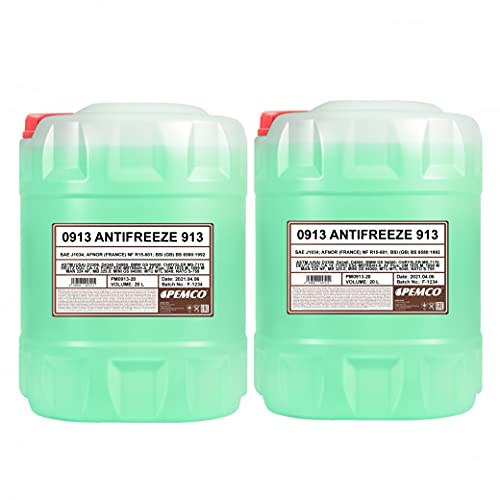 40 Liter PEMCO Antifreeze 913 Typ G13 Kühlerfrostschutz Fertiggemisch -40°