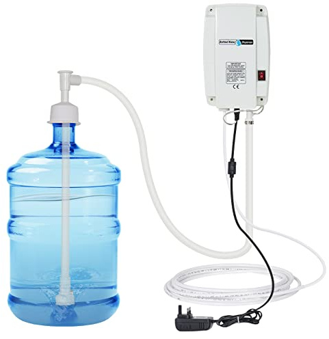 TDRSUPER Bottled Water Dispenser Pump System with Single Inlet, 110V 60PSI Drinking Water Electric Water Pump,Compatible with Coffee/Tea Maker, Water Dispenser,Ice Maker,Refrigerator