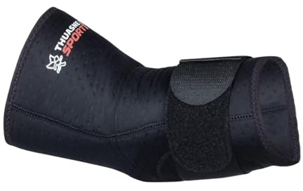 Thuasne Sport - Anti-Epicondylitis Ellenbogenbandage - Tennisarm, Golferarm, Ellenbogensehnenentzündung - Homogene Kompression - CE Medizinisches Gerät - S