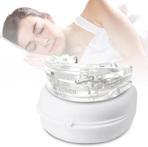 Anti Ronflement Orthese Anti Ronflement Inodore Et Doux Anti Ronflement Efficace Puissant Adapté Aux Hommes et Aux Femmes Qui Ronflent Snoring Mouth Guard Sleep Bette