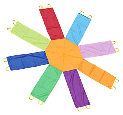 Gogogmee Regenbogen-Umbrella Spielzeug Interaktives Outdoor-Spielzeug Für Junge Mädchen Fördert Bewegung Koordination Und Konzentration Für Schule Und Zuhause